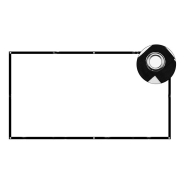 Экран для проектора H60A 16:9 (полиэф полотно)